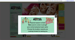 Desktop Screenshot of mychildrensphysicians.com